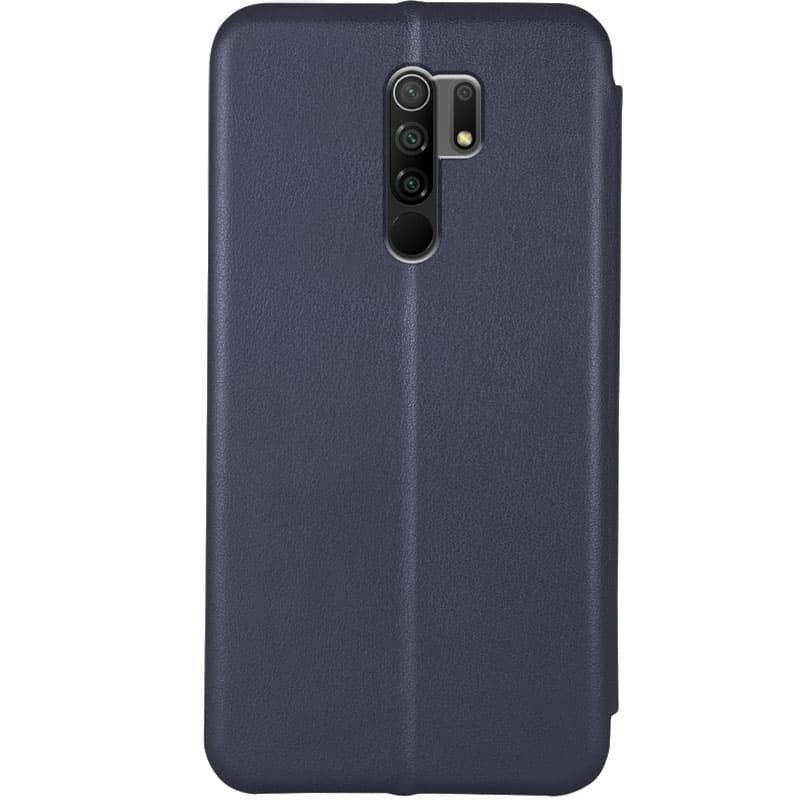 Фото Шкіряний чохол (книжка) Classy на Xiaomi Redmi Note 8 Pro (Темно синій) в маназині vchehle.ua