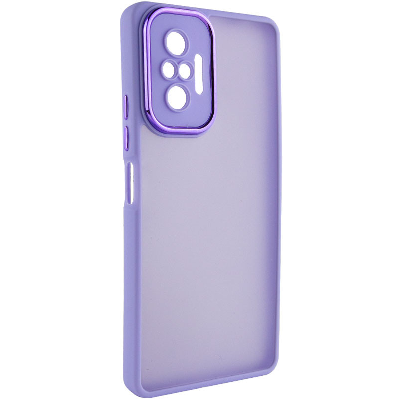 

TPU+PC чохол Accent для Xiaomi Redmi Note 10 Pro (White / Purple) 1445035