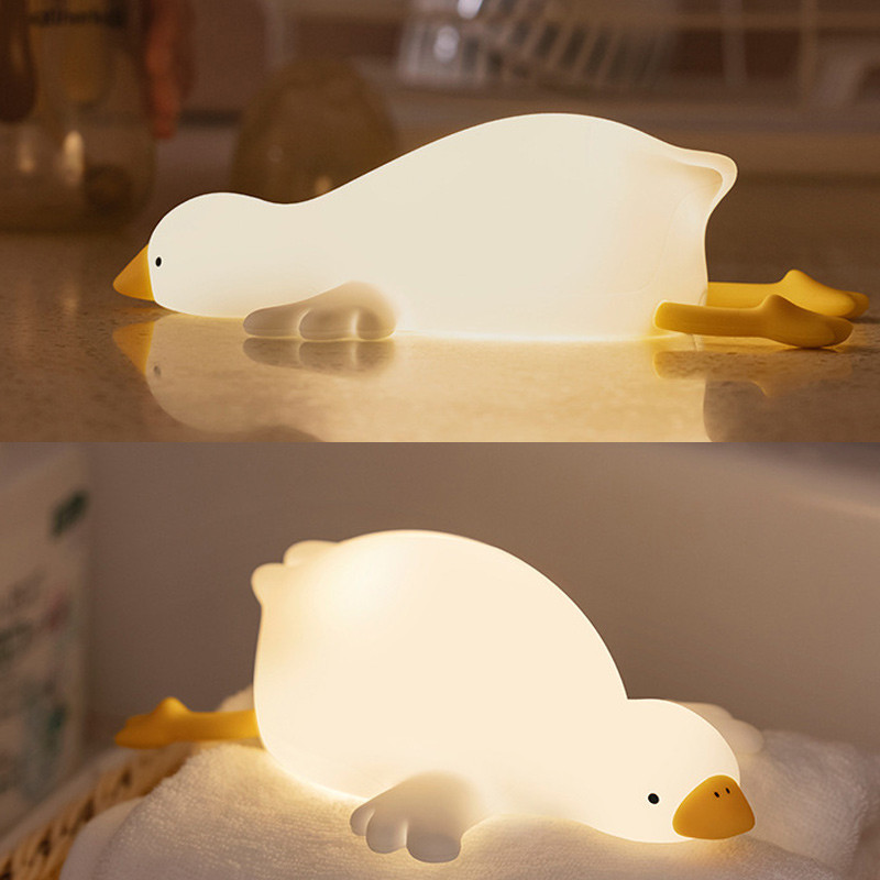Заказать Ночник D19 Lying Goose (White) на vchehle.ua
