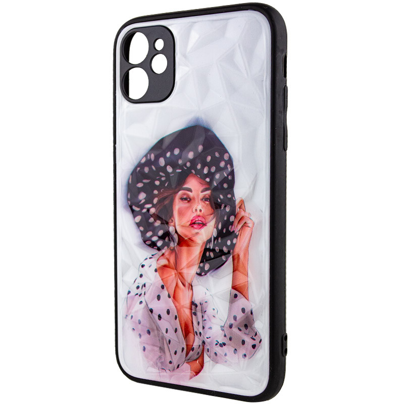 Фото TPU+PC чохол Prisma Ladies на Apple iPhone 11 (6.1") (Girl in a hat) в маназині vchehle.ua