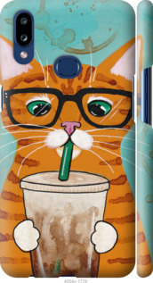 Чехол Зеленоглазый кот в очках для Samsung Galaxy A10s A107F