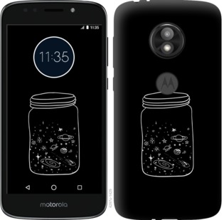 

Чехол Космос в банке для Motorola Moto E5 Play 729172