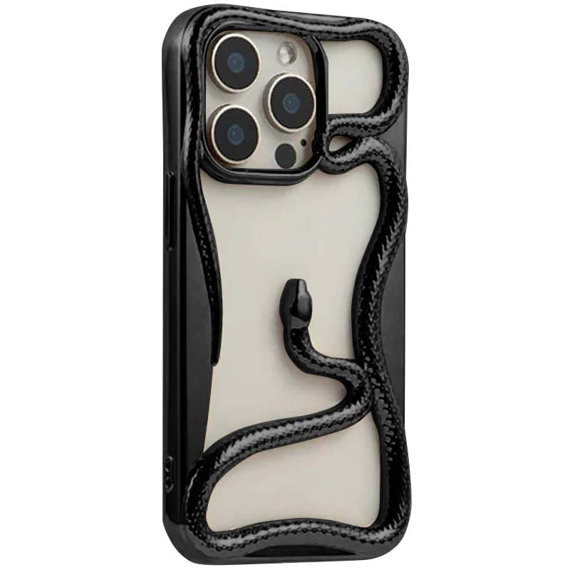 TPU чехол Snake для Apple iPhone 13 Pro (6.1") (Black)