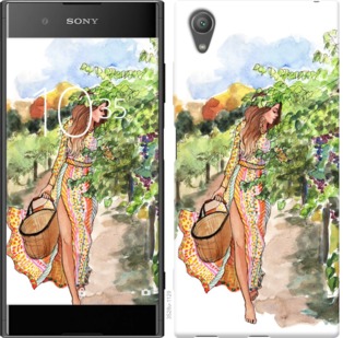 

Чехол Девушка Лето для Sony Xperia XA1 Plus 757981
