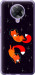 Чехол Лисички в космосе для Xiaomi Redmi K30 Pro