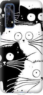 Чехол Коты v2 для Realme 7