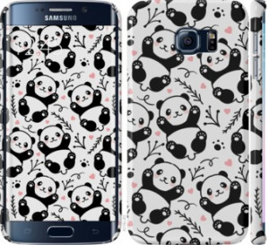 Чехол Панды для Samsung Galaxy S6 Edge G925F
