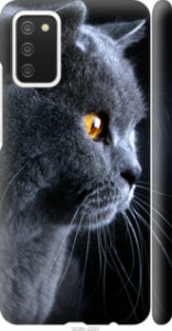 Чехол Красивый кот для Samsung Galaxy A03s A037F