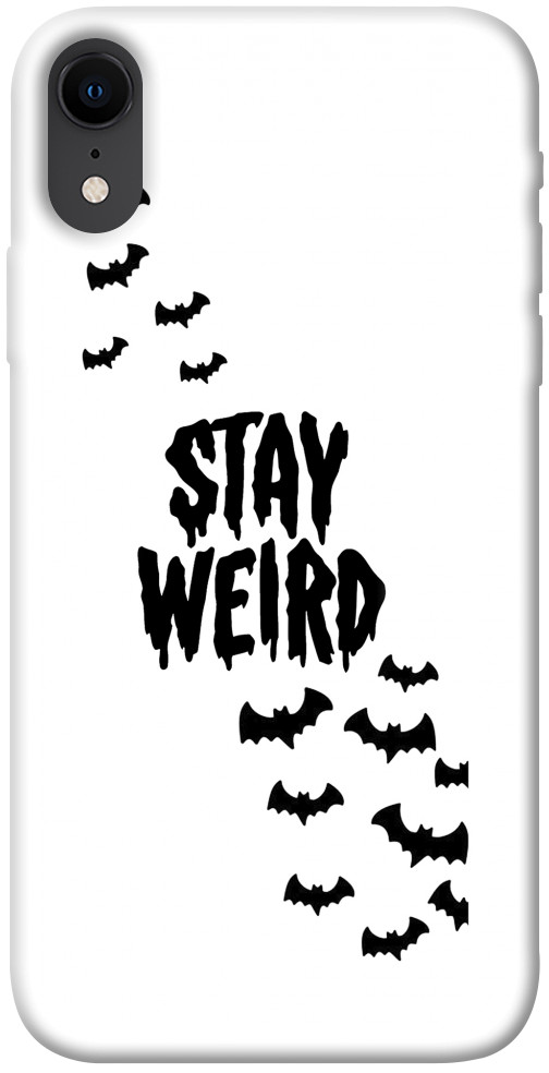 Чехол Stay Weird для iPhone XR