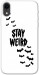 Чехол Stay Weird для iPhone XR