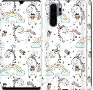 

Чохол Єдиноріг і кава на Huawei P30 Pro 841027