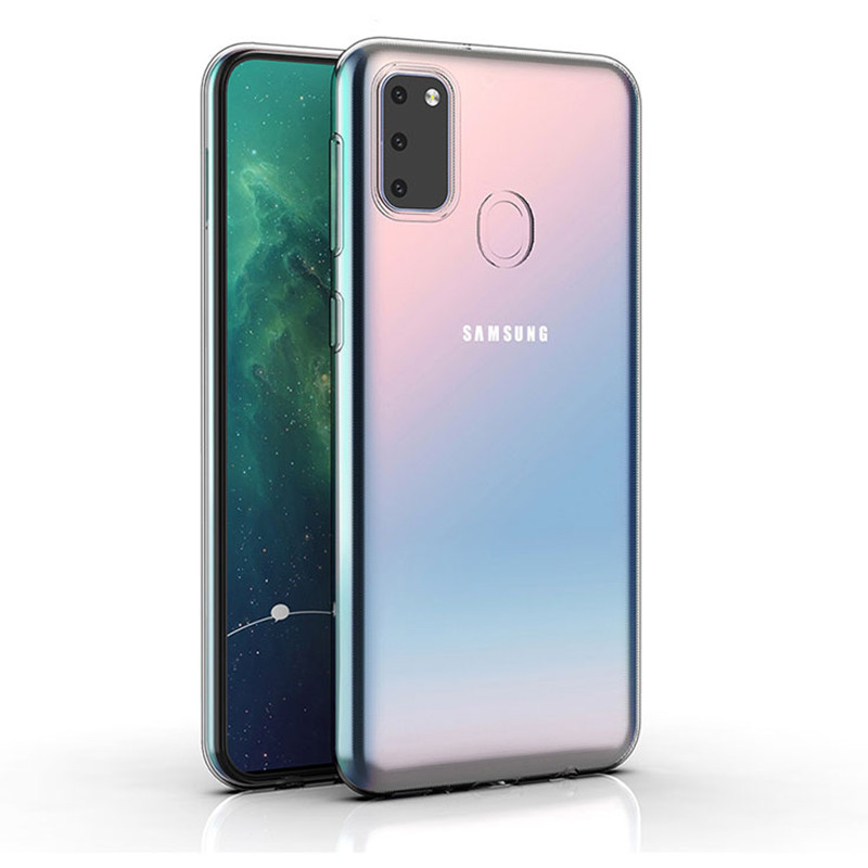 Фото TPU чехол Epic Transparent 1,0mm для Samsung Galaxy M30s / M21 (Бесцветный (прозрачный)) на vchehle.ua