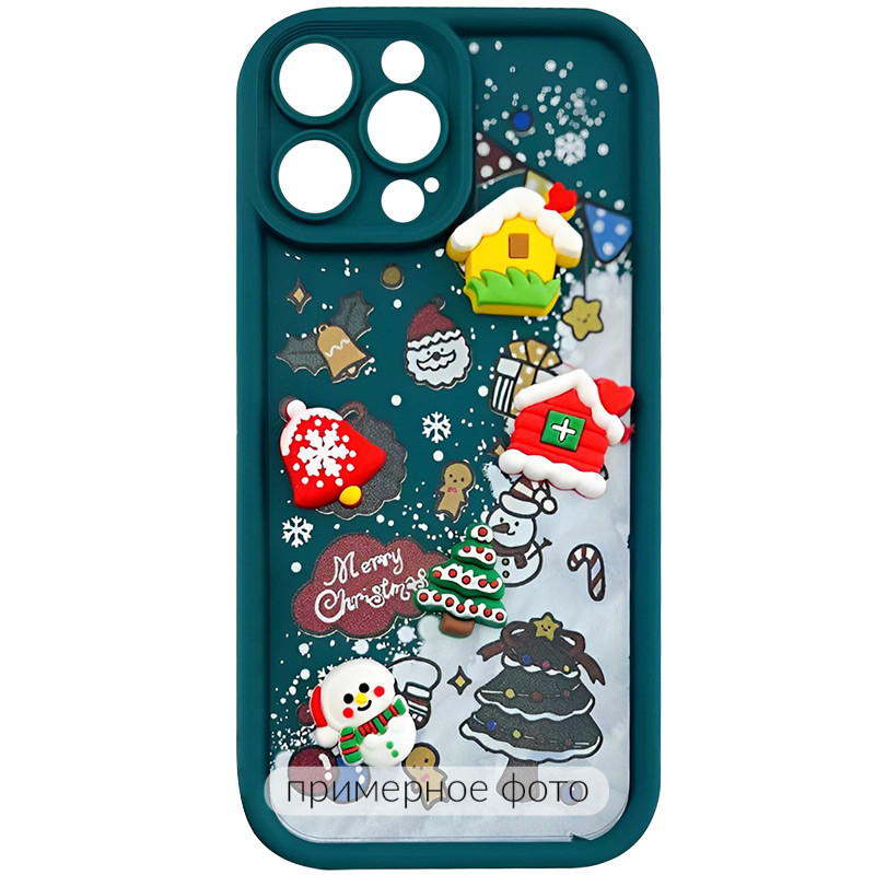 Чехол TPU Christmas Toys для Samsung Galaxy A15 4G/5G / M15 5G (Green)