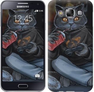 

Чохол gamer cat на Samsung Galaxy E5 E500H 635276