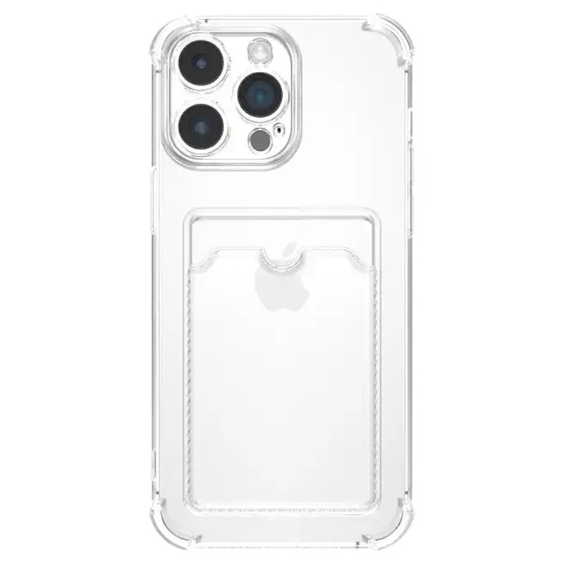 Фото TPU+PC чехол Pocket Case для Apple iPhone 12 Pro (6.1") (Clear) на vchehle.ua