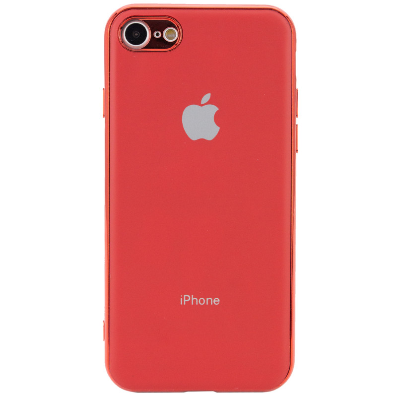 TPU чохол Matte LOGO на Apple iPhone 7 / 8 (4.7") (Червоний / Red)