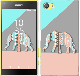 

Чехол Узорчатый слон для Sony Xperia Z5 Compact E5823 224721