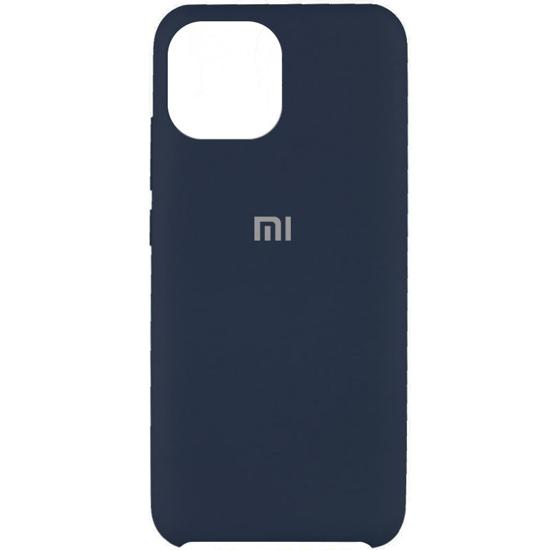 

Чехол Silicone Cover (AAA) для Xiaomi Mi 11 (Синий / Midnight blue) 1127264