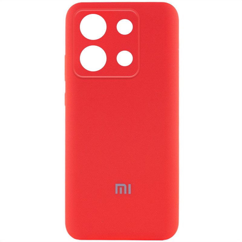 Чохол Silicone Cover Full Camera (AA) Xiaomi Redmi Note 13 5G (Червоний / Red)