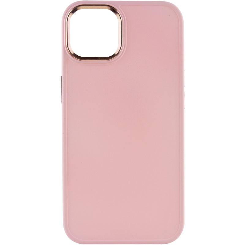 Фото TPU чохол Bonbon Metal Style на Apple iPhone 14 Plus (6.7") (Рожевий / Light pink) на vchehle.ua