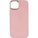 Фото TPU чохол Bonbon Metal Style на Apple iPhone 14 Plus (6.7") (Рожевий / Light pink) на vchehle.ua