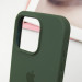 Чехол Silicone Case Full Protective (AA) для Apple iPhone 15 Pro (6.1") (Зеленый / Cyprus Green) в магазине vchehle.ua