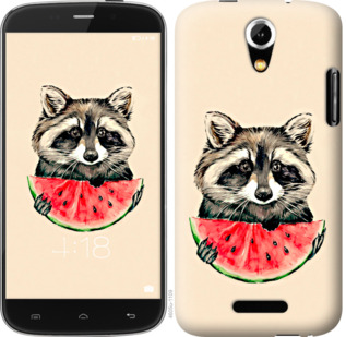 

Чохол Єнотик з кавуном на Doogee Y100X 800184