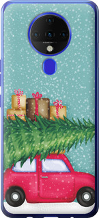 

Чехол Машина с подарками для Tecno Spark 6 KE7 1671882