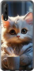 Чохол White cat для Huawei P Smart Pro