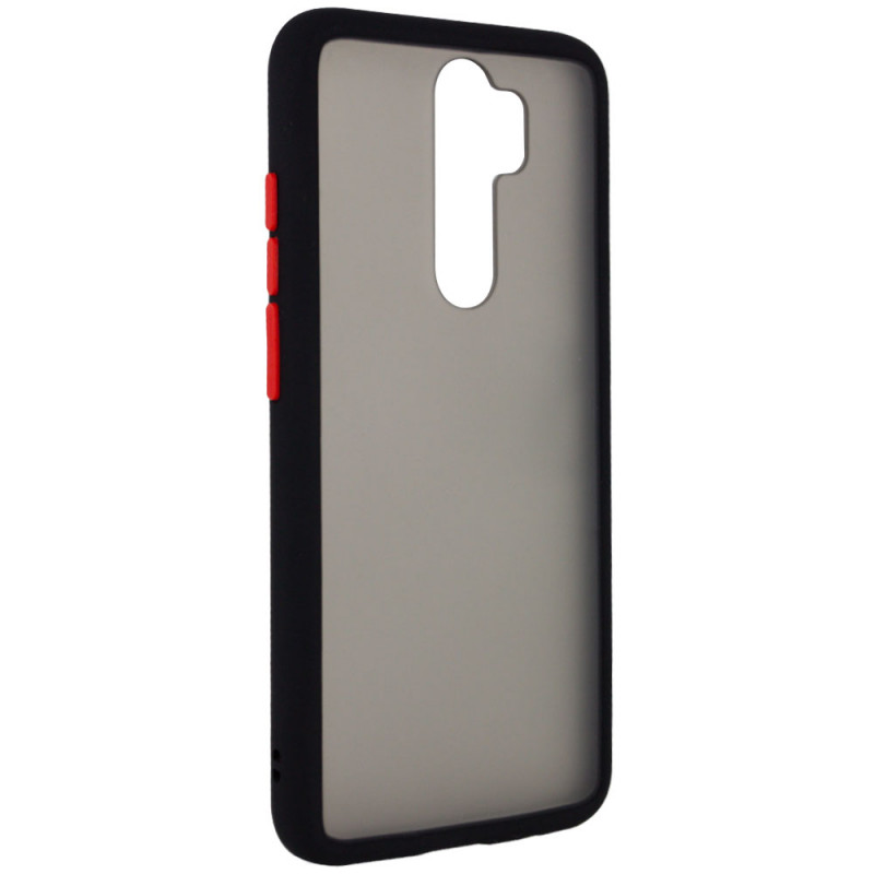 

TPU+PC чехол Color Buttons для Xiaomi Redmi Note 8 Pro (Черный) 770746
