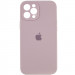 Чехол Silicone Case Full Camera Protective (AA) для Apple iPhone 12 Pro (6.1") (Серый / Lavender)