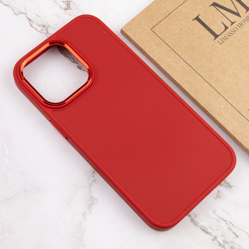 TPU чохол Bonbon Metal Style на Apple iPhone 13 Pro Max (6.7") (Червоний / Red) в магазині vchehle.ua