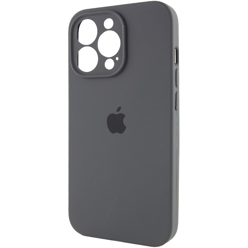 Фото Чехол Silicone Case Full Camera Protective (AA) для Apple iPhone 14 Pro Max (6.7") (Серый / Dark Gray) в магазине vchehle.ua