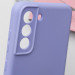 Купити Чохол Silicone Cover Lakshmi Full Camera (AA) на Samsung Galaxy S22 (Бузковий / Dasheen) на vchehle.ua