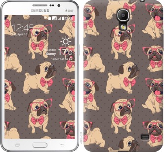 

Чехол мопсики 2 для Samsung Galaxy Mega 2 Duos G750 731342