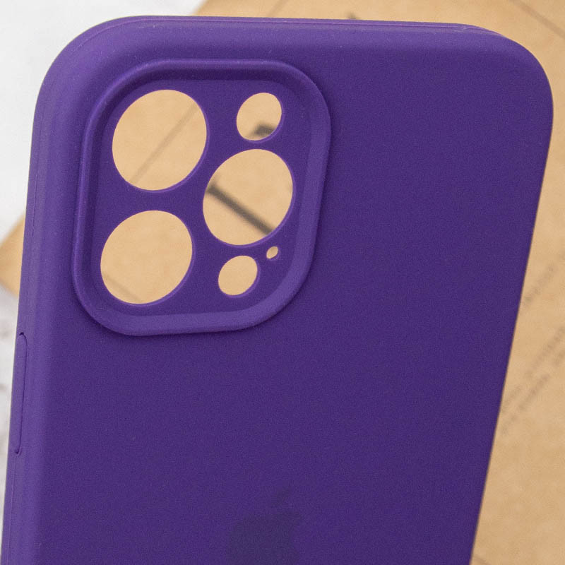 Замовити Чохол Silicone Case Full Camera Protective (AA) на Apple iPhone 15 Pro (6.1") (Фіолетовий / Amethyst) на vchehle.ua