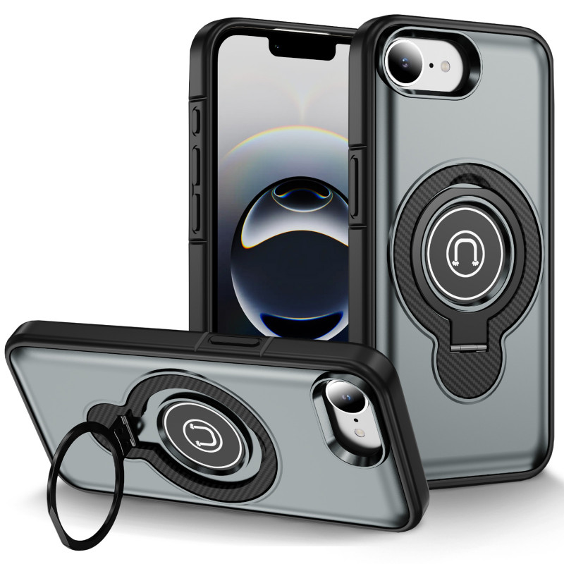 TPU+Textured PC Magnet для Apple iPhone 16e (6.1") (Grey)