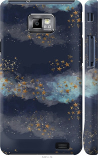 

Чехол Ночь золотые звезды для Samsung Galaxy S2 i9100 1405881