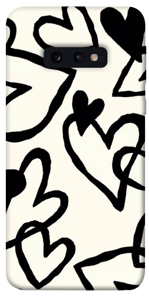 

Чехол Black heart для Galaxy S10e 1098333