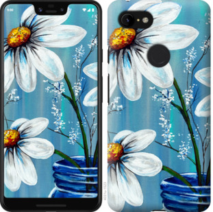 

Чохол Красиві арт-ромашки на Google Pixel 3 XL 780016