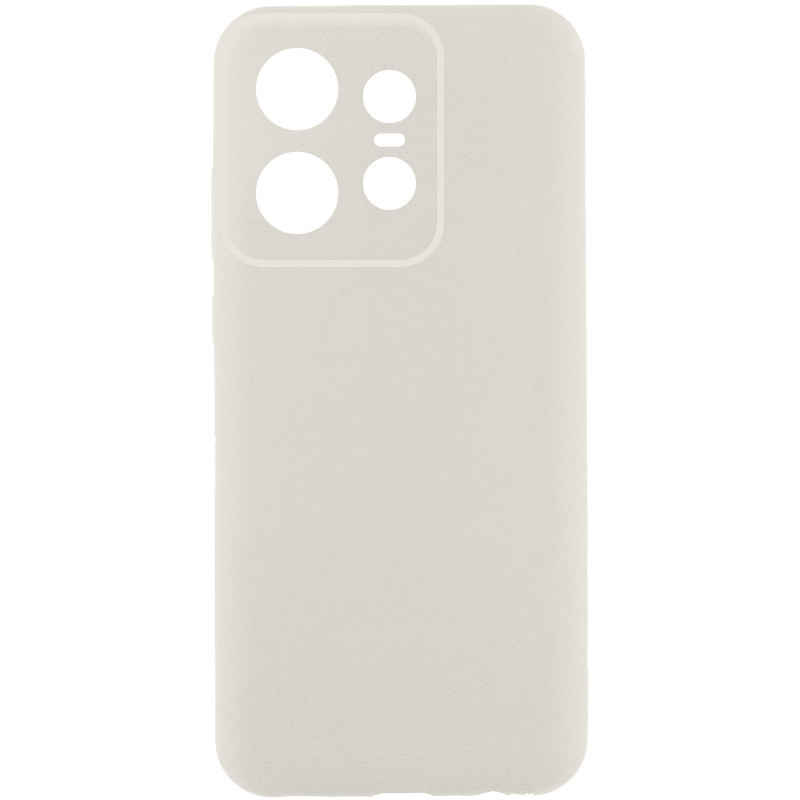 Чехол Silicone Cover Lakshmi Full Camera (AAA) для Motorola Edge 50 Pro (Белый / White)