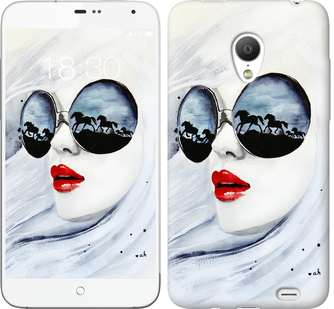

Чохол Дівчина аквареллю на Meizu MX3 89925