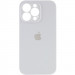 Чехол Silicone Case Full Camera Protective (AA) для Apple iPhone 16 Pro (6.3") (Белый / White)