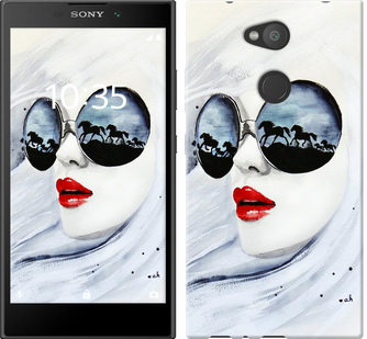 

Чехол Девушка акварелью для Sony Xperia L2 H4311 605299