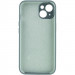 Фото Чохол Silicone Case Full Camera Protective (AA) NO LOGO на Apple iPhone 15 Plus (6.7") (Зелений / Pine green) на vchehle.ua