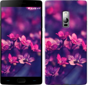 Чехол Пурпурные цветы для OnePlus 2