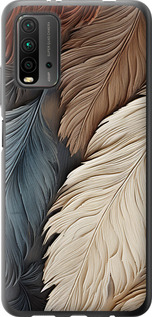 

Чехол Листья в стиле бохо для Xiaomi Redmi 9T 1628641