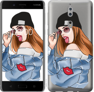 

Чохол Дівчина v3 на Nokia 8 843266