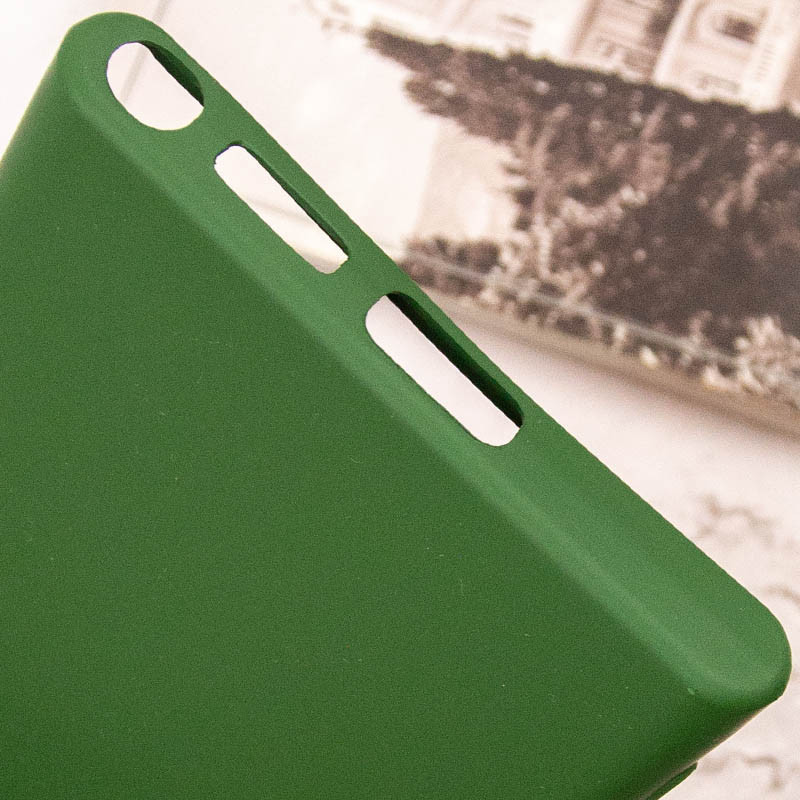 Фото Чохол TPU GETMAN Liquid Silk Full Camera на Samsung Galaxy S23 Ultra (Зелений / Dark green) в маназині vchehle.ua