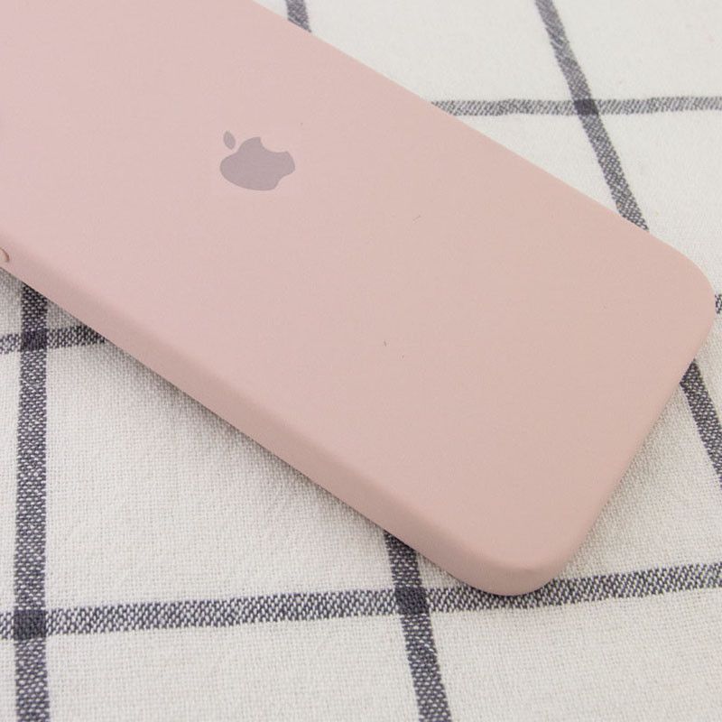 Фото Чохол Silicone Case Square Full Camera Protective (AA) на Apple iPhone 11 Pro (5.8") (Рожевий / Pink Sand) в маназині vchehle.ua